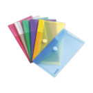 pochettes polypropylène à scratch - Assortis  x6 - Fiducial