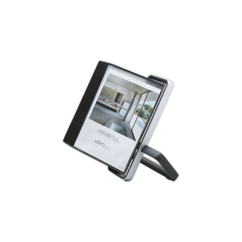 Ensemble Pupitre Veo 10 poches A4 PP noires  - Fiducial