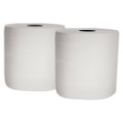 Bobines industrielles blanches lisses  x2 - Fiducial