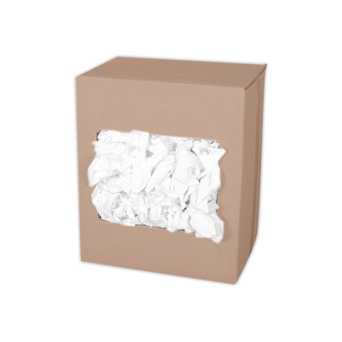 10 kg de chiffons blancs tissés  - Fiducial