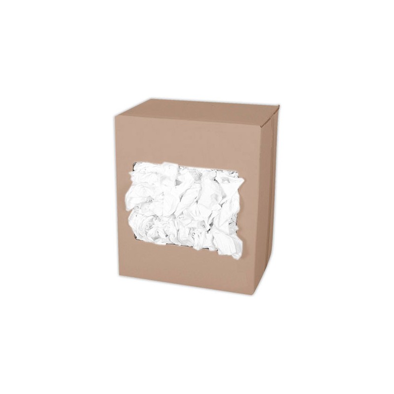 10 kg de chiffons blancs tissés  - Fiducial
