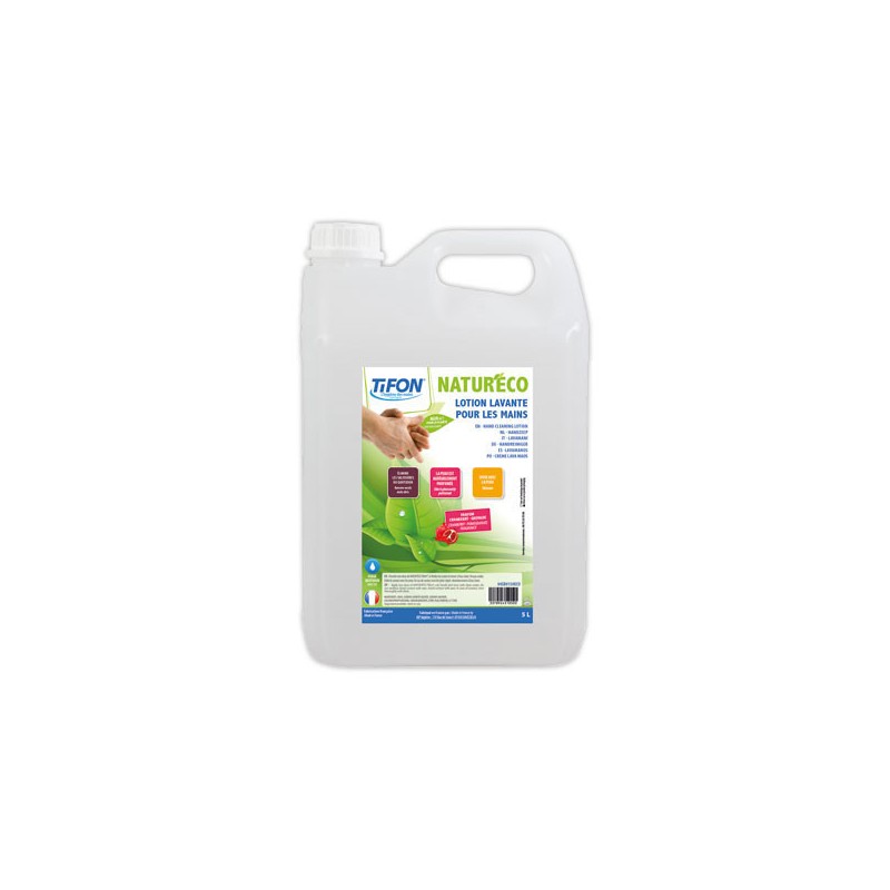 Natur'Eco lotion lavante mains TIFON bidon 5L  - Fiducial