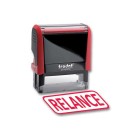 Timbre à formule commerciale X-Print "Relance" - rouge  - Fiducial
