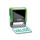 Timbre à formule commerciale X-Print "Validé" - vert  - Fiducial