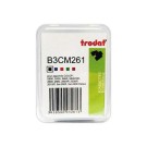 Encriers Trodat pour Colop 2600 noir rond  x3 - Fiducial