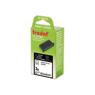 Encriers Trodat 46045a noir  x3 - Fiducial