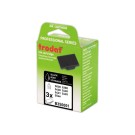 Encriers Trodat 6/50 noir  x3 - Fiducial