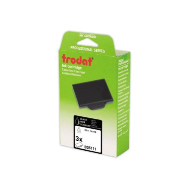 Encriers Trodat 5211 noir  x3 - Fiducial