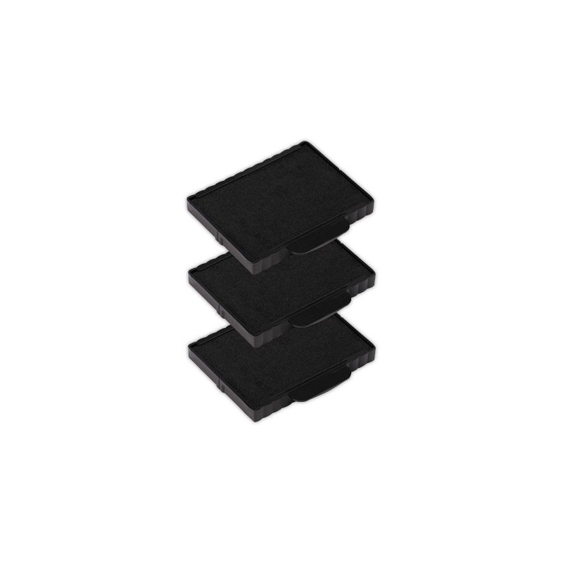 Encriers Trodat 6/57 noir - pour TRODAT 5470  x3 - Fiducial