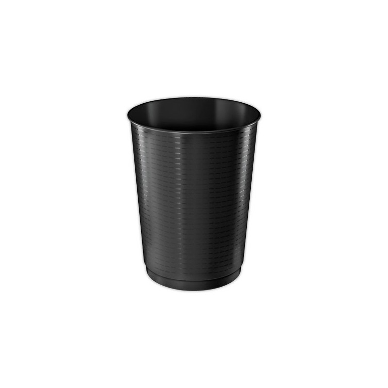 Corbeille à papier CEP 133 en PP - 40 litres - Noir  - Fiducial
