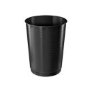 Corbeille à papier CEP 133 en PP - 40 litres - Noir  - Fiducial