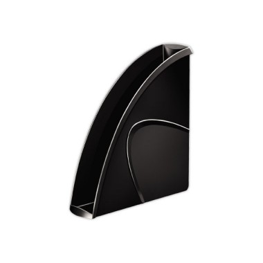 Porte-revues CEP Pro Happy-Dos 8 cm - Noir  - Fiducial