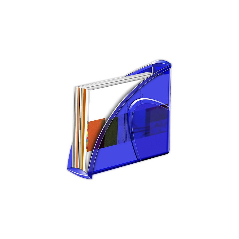 Porte-revues CEP Pro Happy-Dos 8 cm - Bleu  - Fiducial