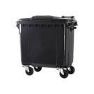 Container pour collecte et tri des déchets 770 L à roulettes  - Fiducial