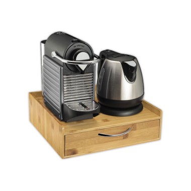 Range dosettes 1 tiroir en bambou  - Fiducial