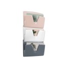 Corbeilles murales CEP 170 - Rose, blanc et gris  x3 - Fiducial