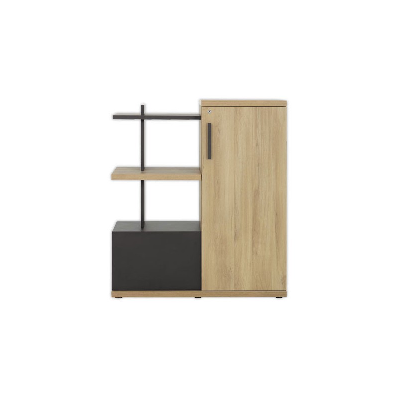 Meuble de rangement compact chêne du bocage monté  - Fiducial