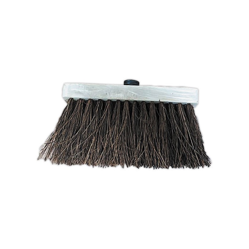 Brosse miquet 25 cm blanc/noir  - Fiducial