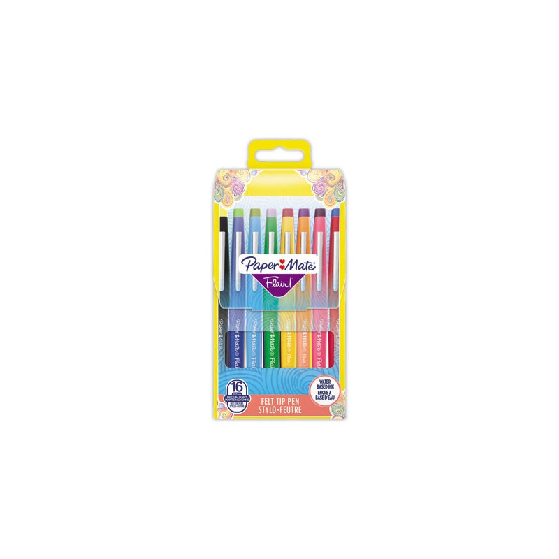 Feutres Flair Original - Ecriture large  x16 - Fiducial