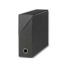 Boîte de transfert toilée dos 9 cm noire  - Fiducial