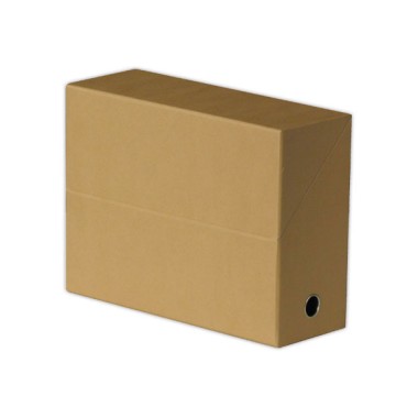 Boîte de transfert FAST toilée dos 9 cm Havane  - Fiducial