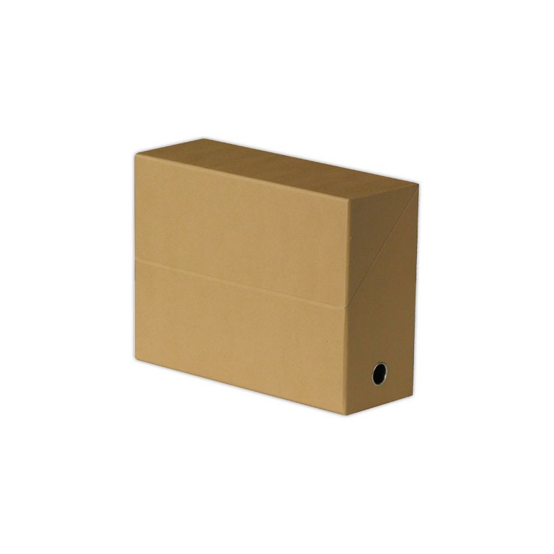 Boîte de transfert FAST toilée dos 9 cm Havane  - Fiducial