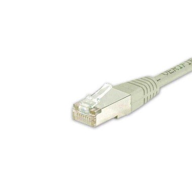 Câble réseau RJ45 FTP CAT6 10 M gris  - Fiducial