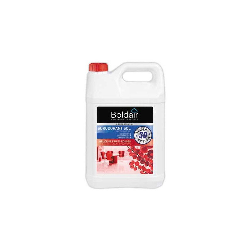 Bidon de nettoyant désinfectant surodorant Boldair - 5 litres  - Fiducial
