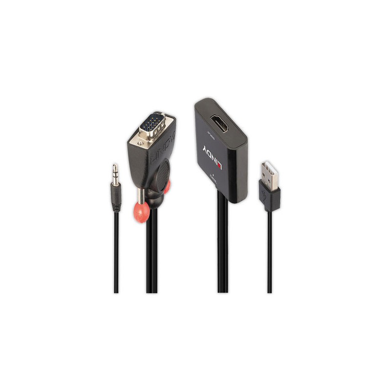 Adaptateur VGA + AUDIO vers HDMI  - Fiducial