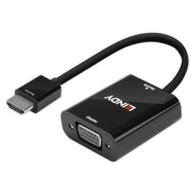 Convertisseur HDMI vers VGA - LINDY  - Fiducial