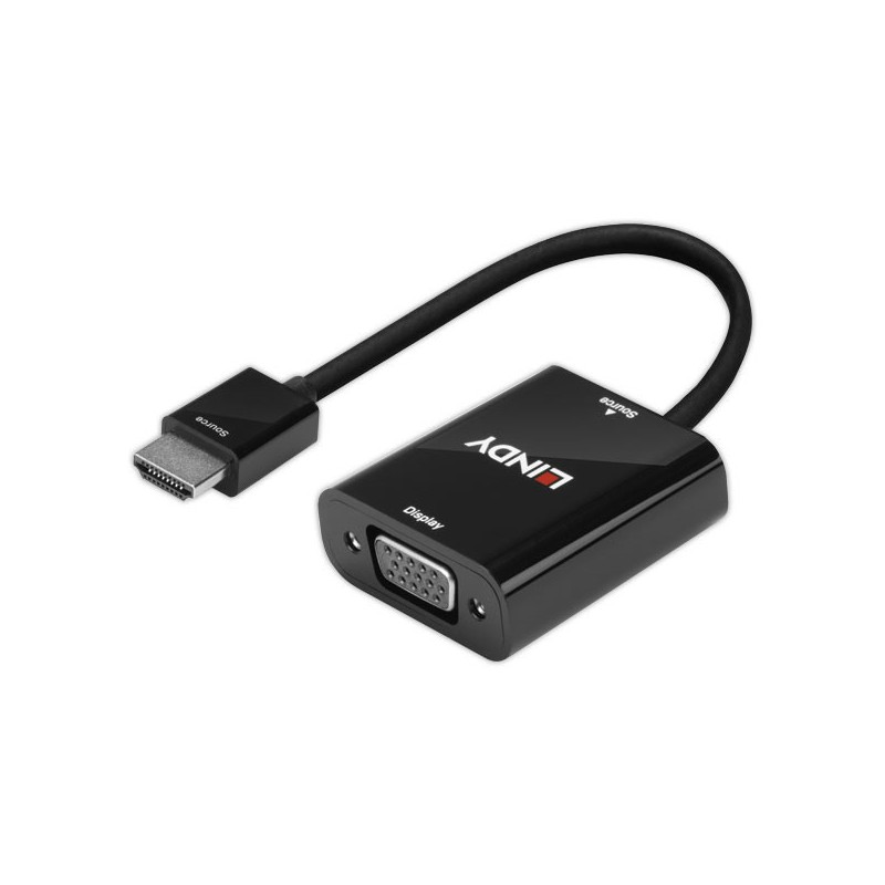 Convertisseur HDMI vers VGA - LINDY  - Fiducial