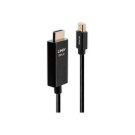 Cordon mini displayport vers hdmi 2.0 actif - 2M  - Fiducial