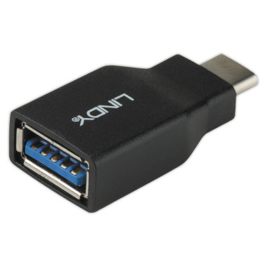 Adaptateur USB 3.2 Type C vers A - LINDY  - Fiducial
