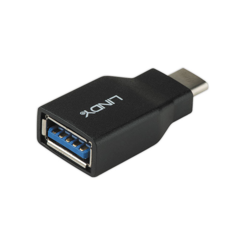 Adaptateur USB 3.2 Type C vers A - LINDY  - Fiducial