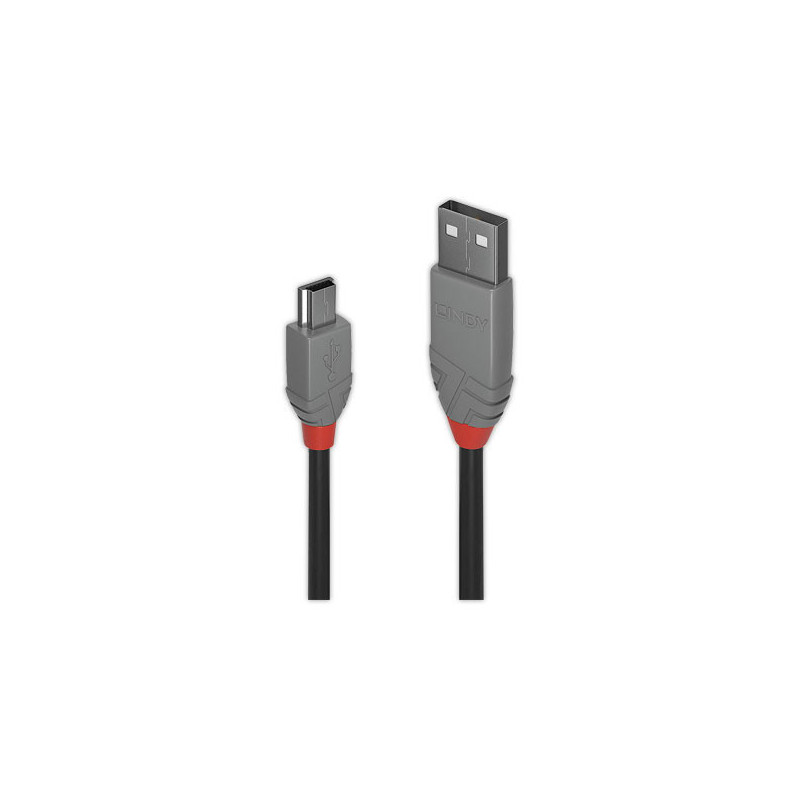 Câble USB 2.0 Type A mâle / B mini mâle  - Fiducial