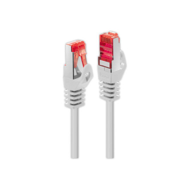 Câble réseau RJ45 S/FTP CAT6 1 m. blanc  - Fiducial