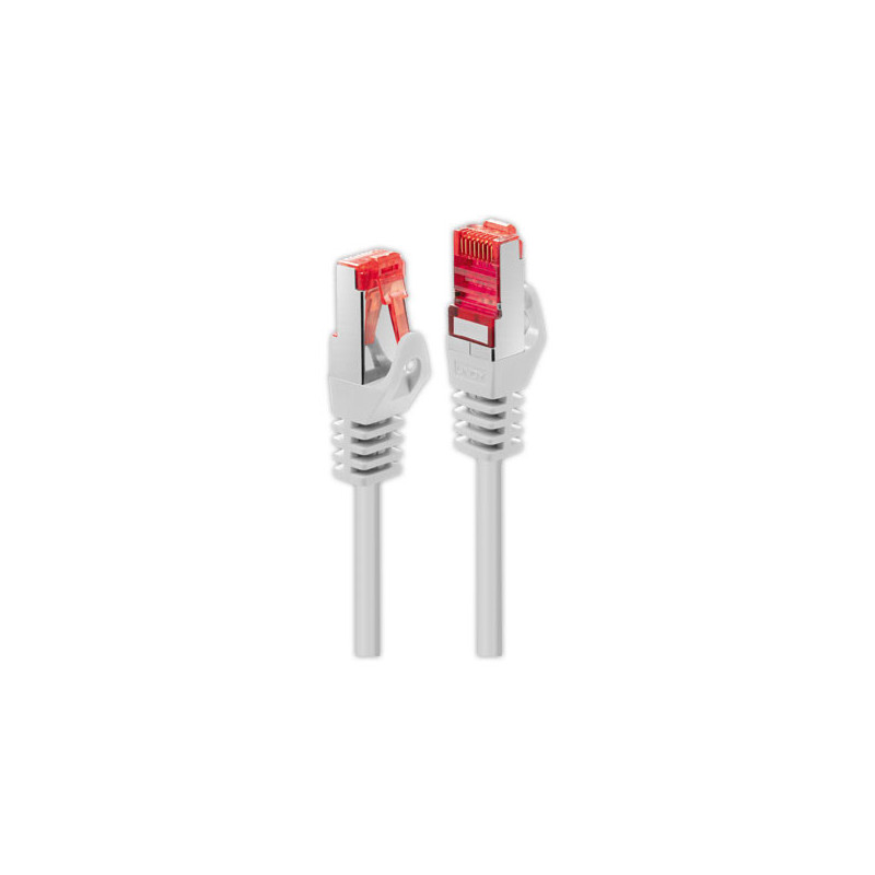 Câble réseau RJ45 S/FTP CAT6 1 m. blanc  - Fiducial