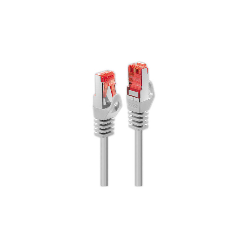 Câble réseau RJ45 S/FTP CAT6 2 m. gris  - Fiducial