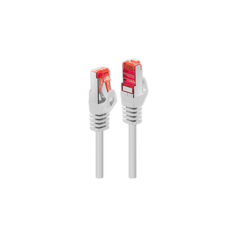 Câble réseau RJ45 S/FTP CAT6 2 m. blanc  - Fiducial