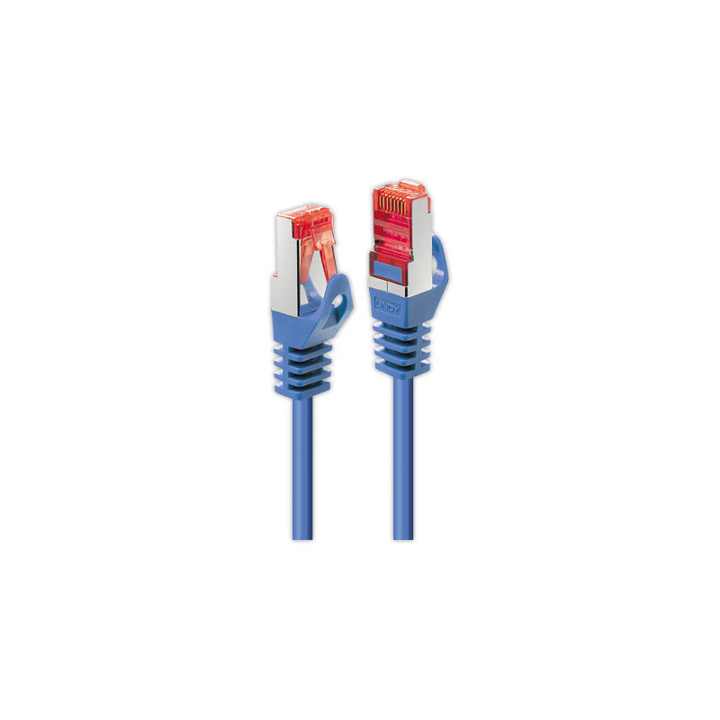 Câble réseau RJ45 S/FTP CAT6 3 m. bleu  - Fiducial