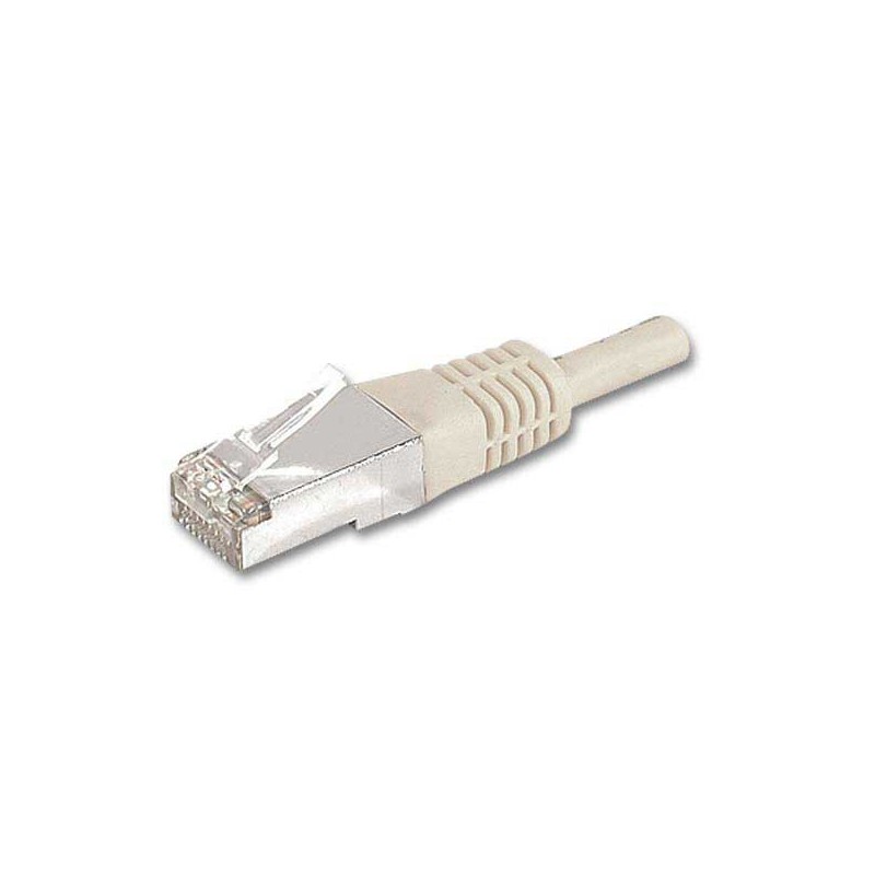 Câble réseau RJ45 5M CAT6A Gris  - Fiducial