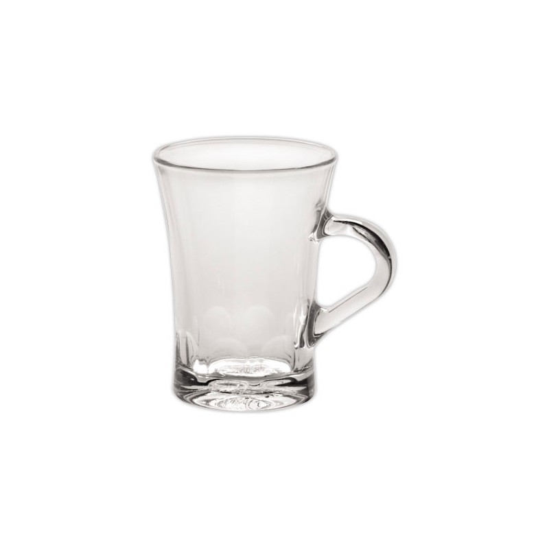 Tasses transparentes AMALFI 17 cl en verre  x6 - Fiducial