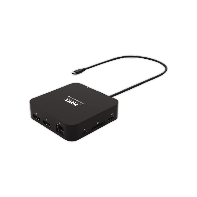 Station d'accueil USB-C de voyage 2X4K  - Fiducial