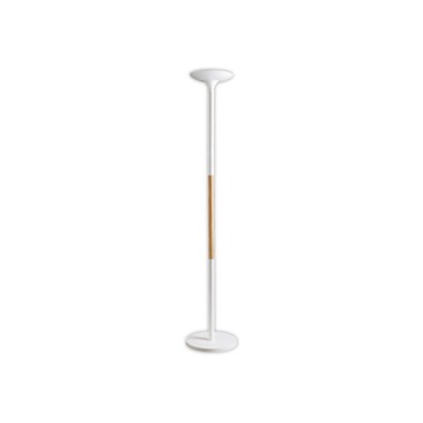 Lampadaire Led PRYSKA en bois - 40W  - Fiducial