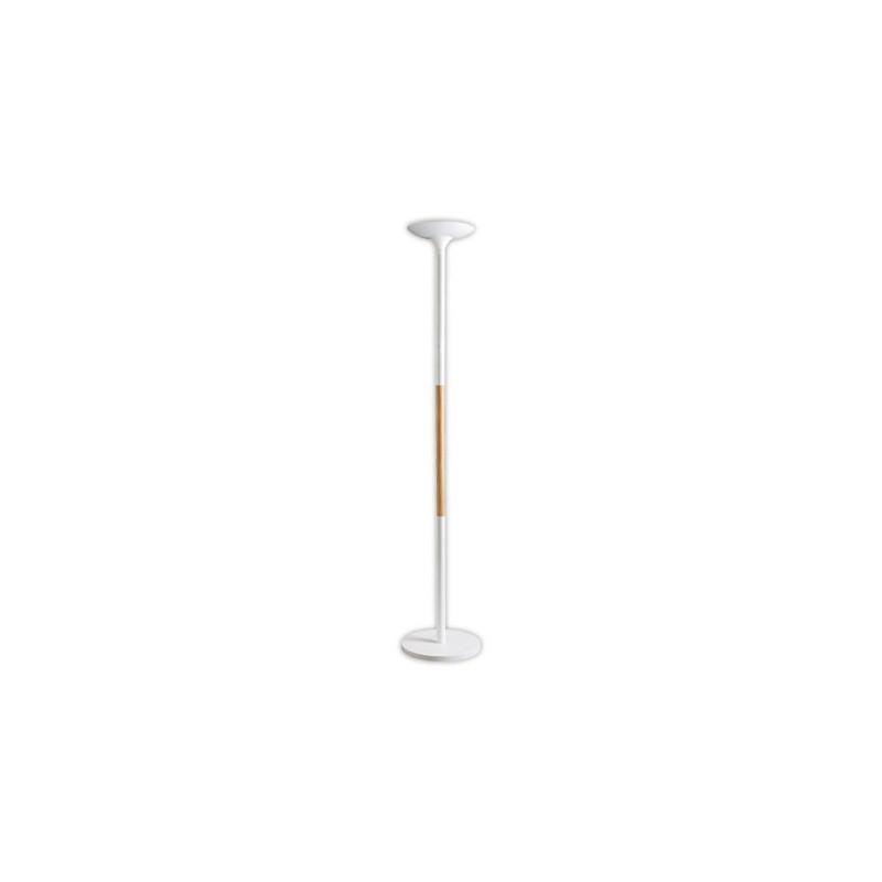 Lampadaire Led PRYSKA en bois - 40W  - Fiducial
