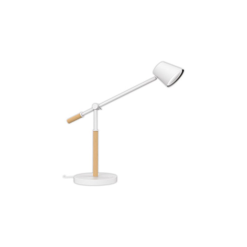 Lampe de bureau LED VICKY 5W blanc  - Fiducial