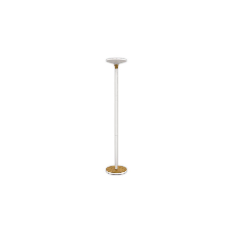 Lampadaire LED Baly Bamboo - Blanc  - Fiducial