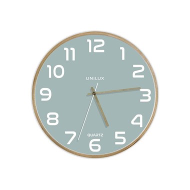 Horloge Quartz Baltic - Vert d'eau  - Fiducial