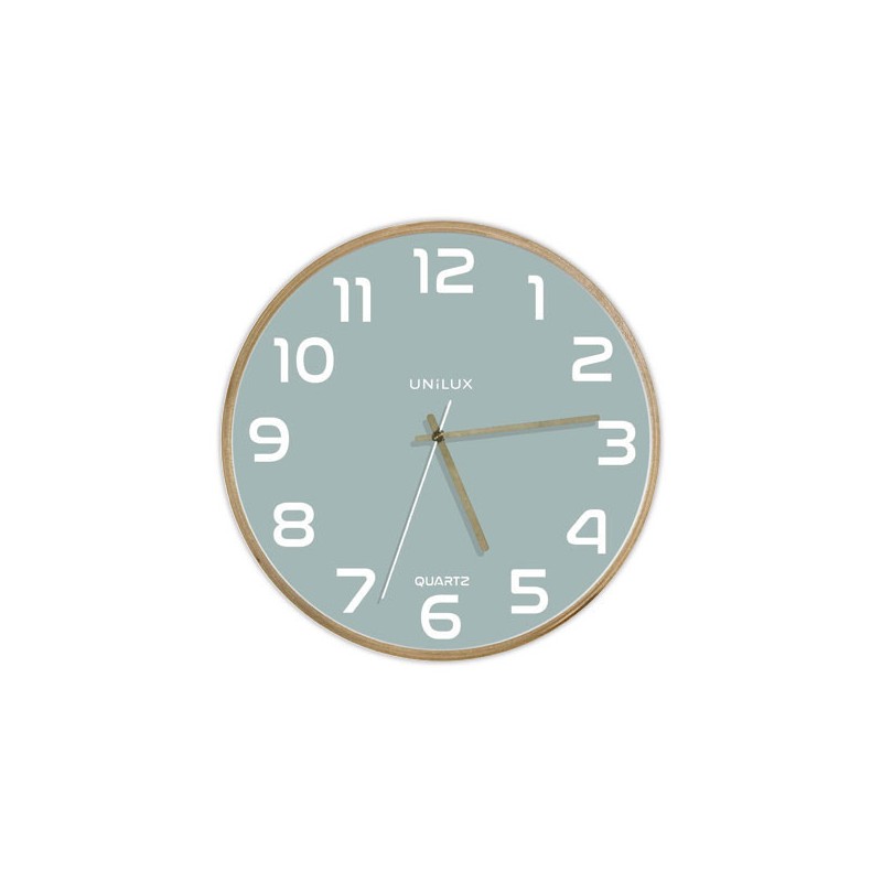Horloge Quartz Baltic - Vert d'eau  - Fiducial