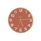 Horloge Quartz Baltic - Brique  - Fiducial